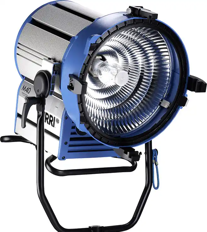 Preisreduziert ARRI M40/25, 4000W/2500W, Tageslicht MAX, MAN, VEAM, blau-silber