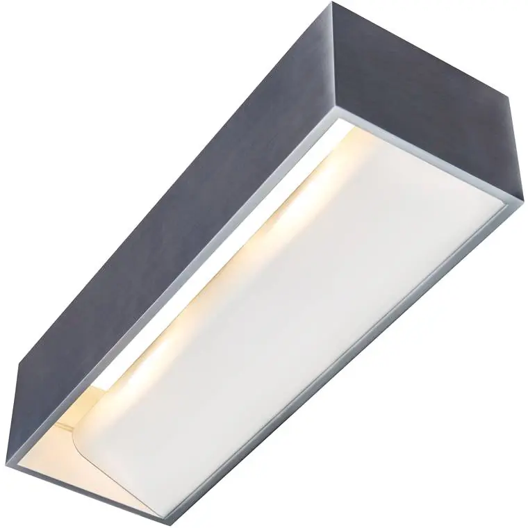Zertifiziert SLV LOGS IN L, Indoor LED Wandaufbauleuchte ,weiß ,3000K, TRIAC, dimmbar