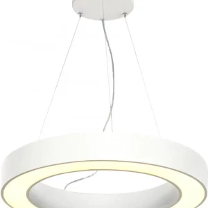 Begrenztes Angebot SLV MEDO RING 60 DALI, Indoor LED Pendelleuchte, weiß, 3000K