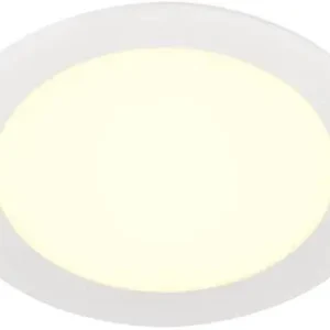 Versand Am Gleichen Tag SLV SENSER 18, Indoor LED Deckeneinbauleuchte rund weiß 3000K