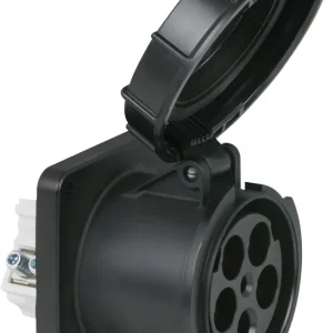 Neuheit PCE CEE 125 A/400 V 5-polige Buchse schwarz