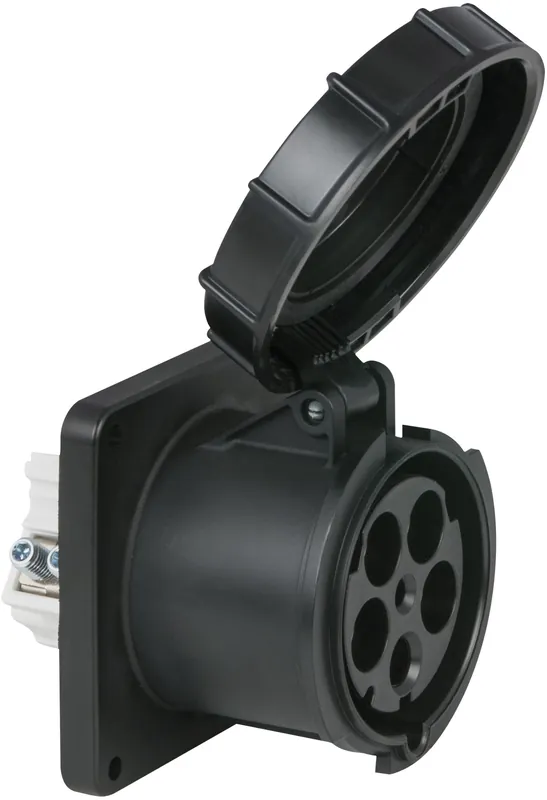 Neuheit PCE CEE 125 A/400 V 5-polige Buchse schwarz