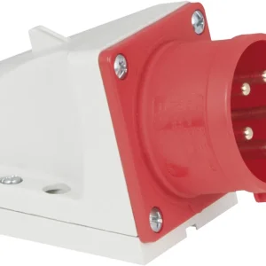 PCE CEE 16 A/400 V 5P Wandmontage - Stecker Rot Markenprodukt