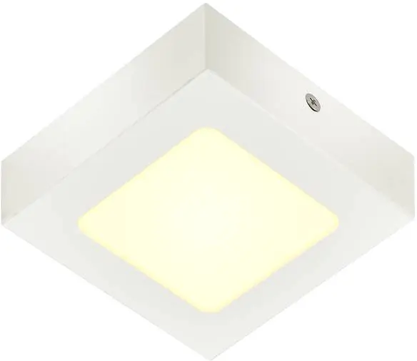 SLV SENSER 12, Indoor LED Deckenaufbauleuchte eckig weiß 3000K Nur Für Kurze Zeit