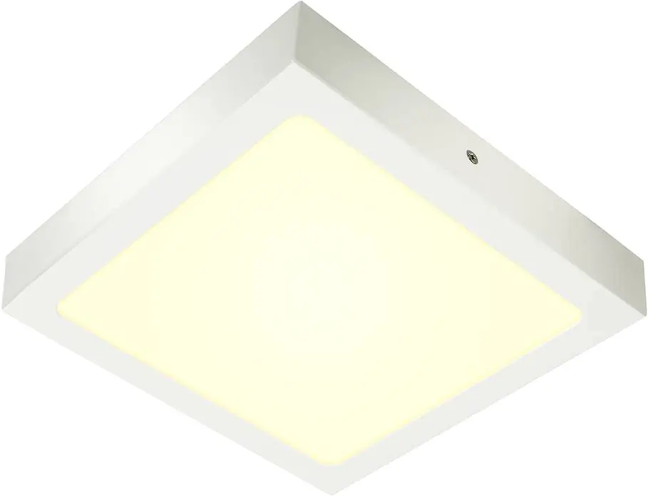 Günstig SLV SENSER 24, Indoor LED Deckenaufbauleuchte eckig weiß 3000K