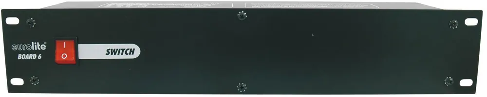 Geprüft EUROLITE Board 6 mit 6x Schutzkontakt