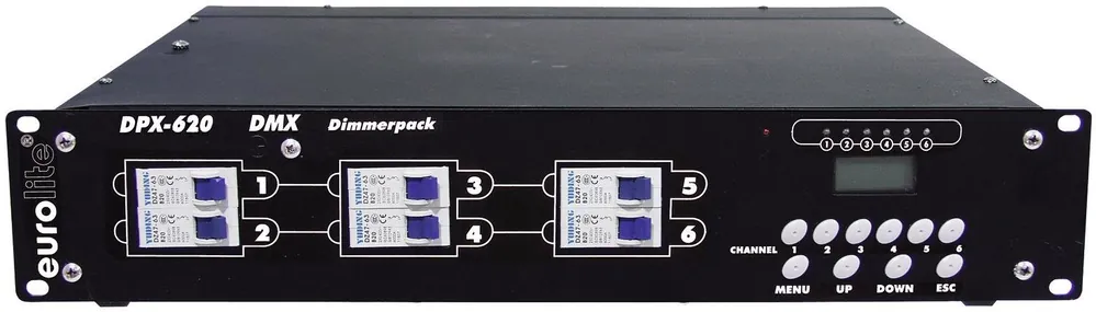Saisonangebot EUROLITE DPX-620 DMX Dimmerpack