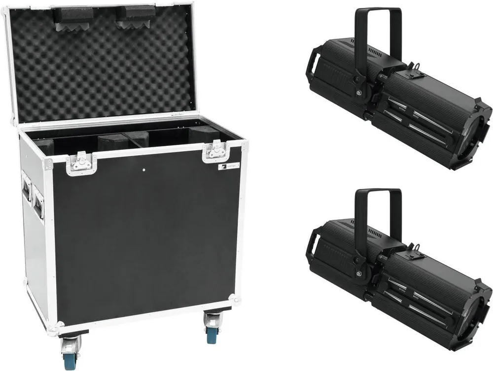 EUROLITE Set 2x LED PFE-100 RGBW + Case Neuheit