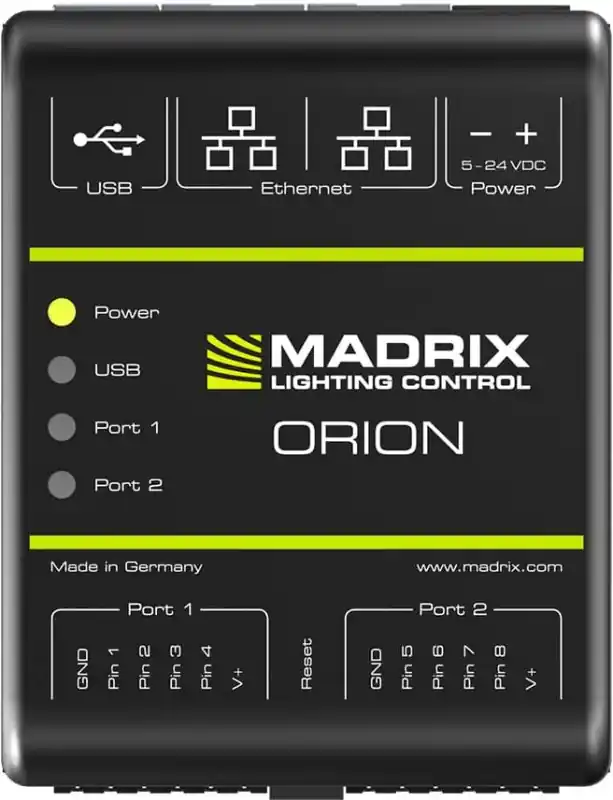 MADRIX ORION Geprüft