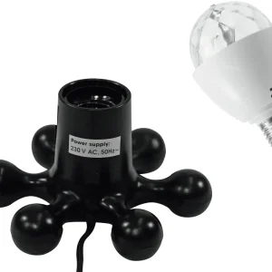 Wochenendangebot EUROLITE Set LED BC-1 RGB + Hexopus Fassung schwarz