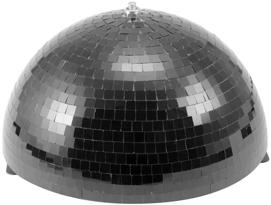 EUROLITE Spiegel-Halbkugel 30cm schwarz motorisiert Mega-Angebot