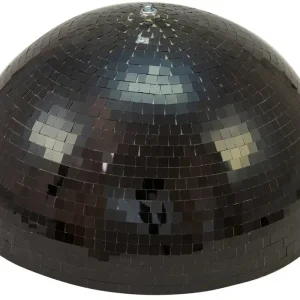 Ausverkauf EUROLITE Spiegel-Halbkugel 50cm schwarz motorisiert