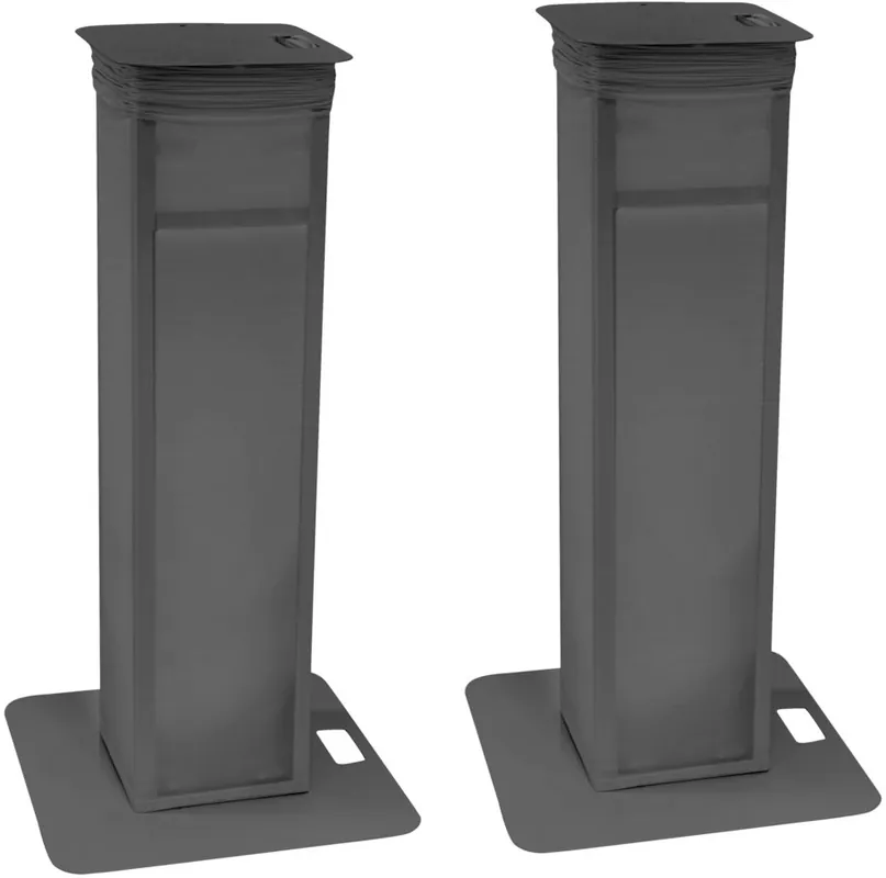 EUROLITE 2x Stage Stand variabel inkl. Cover und Tasche, schwarz Meistverkauft