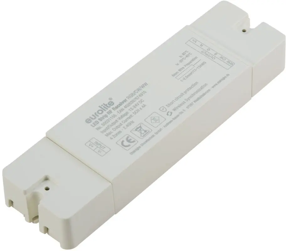 Versand Am Gleichen Tag EUROLITE LED Strip RGB/CW/WW Zone RF Empfänger