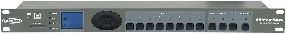 Preisreduziert SHOWTEC DR Pro Rack DMX-Recorder