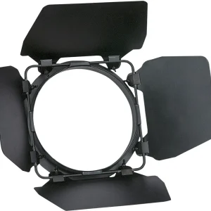 Top-Angebot SHOWTEC Flügeltür für Performer 1000 Fresnel Schwarz Vierflügelige Flügeltür aus Metall