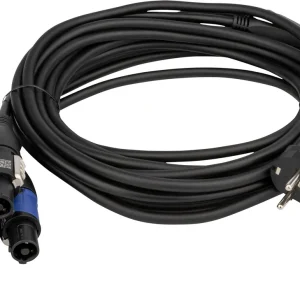 Preiswert DAP-Audio Schuko-auf-Neutrik-PowerCON-Splitter, 3-fach, 5 m