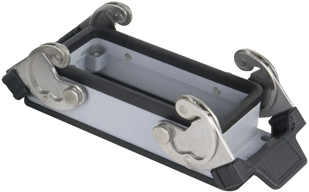 ILME 16/72-poliges Chassis, unten offen, mit Clips, grau Online Kaufen