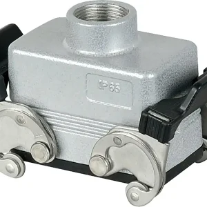 ILME 10P Kabelhaube mit oberem Eingang PG16 grau mit Clips Heißes Angebot