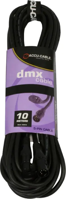 American DJ DMX Kabel XLR/XLR 5-Pin 10m Schneller Versand