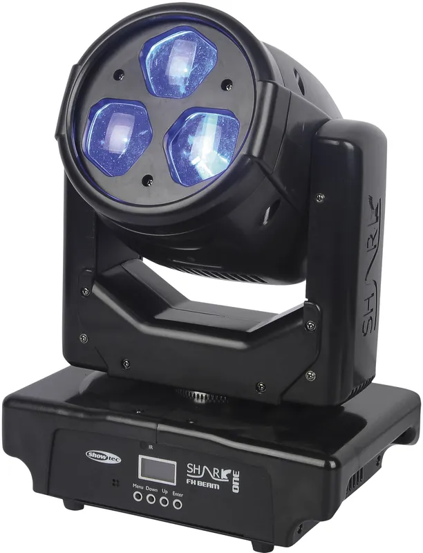 SHOWTEC Shark Beam FX One 3x 40 W RGBW 3-in-1 LED Beam Moving Head Preis Gesenkt