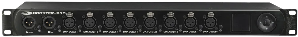 Billig SHOWTEC Booster Pro 2-8 DMX / RDM-Booster – 3-poliger XLR-Anschluss