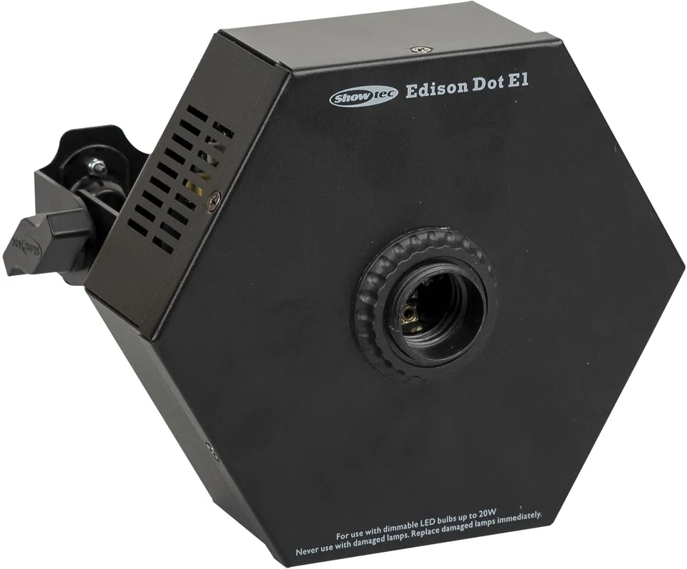 SHOWTEC Edison Dot E1 DMX LED-Dimmer mit E27-Fassung Finale Aktion
