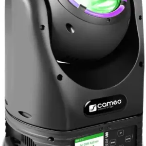 Sonderaktion Cameo MOVO® BEAM 100 Beam Moving Head mit LED-Ring und Endlos-Drehung