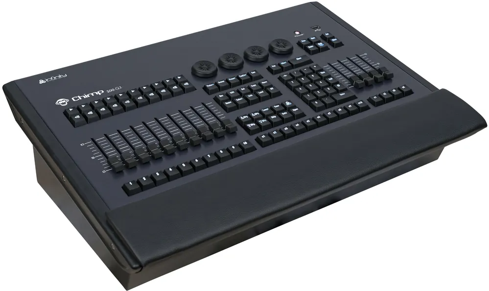 INFINITY Chimp 100.G2 2-Universe DMX-Konsole inkl. Funk-Sender Direktkauf