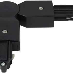 Sonderangebot ARTECTA 1-Phasen-Eckverbinder Schwarz - RAL9004