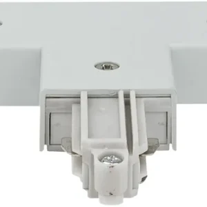 Markenware ARTECTA 1-phasiger T-Verbinder links, weiß – RAL9003