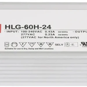 Neu MEANWELL LED-Netzteil 60 W/24 V DC MEAN WELL HLG-60H-24