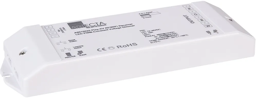 Zertifiziert ARTECTA Play-XV RF-WLAN-Empfänger Konstantspannung, mehrfarbig