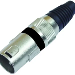 Meistverkauft OMNITRONIC XLR Stecker 3pol sw