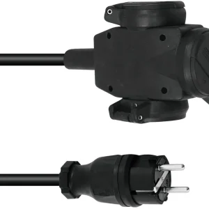 PSSO Verlängerung 3x1,5 10m 3-fach sw Saisonangebot