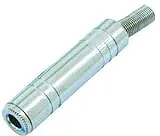 Klinkenkupplung stereo 6,3mm Metallhülse Neu Im Sortiment