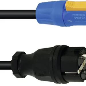 Zertifiziert PSSO PowerCon Netzkabel 3x2,5 5m H07RN-F