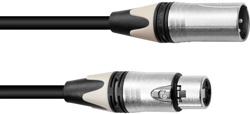 PSSO XLR Kabel COL 3pol 15m sw Neutrik Direkt Vom Hersteller