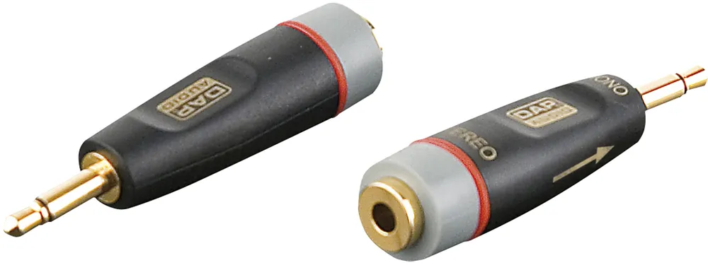 DAP-Audio XGA43 – Mini-Klinke/M Mono zu Mini-Klinke/F – inkl. 2 x 10 kOhm Widerstände Preisknaller