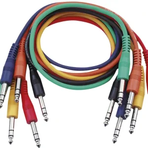 DAP-Audio FL12 – 6-farbige Patchkabel, 60 cm Knallerangebot