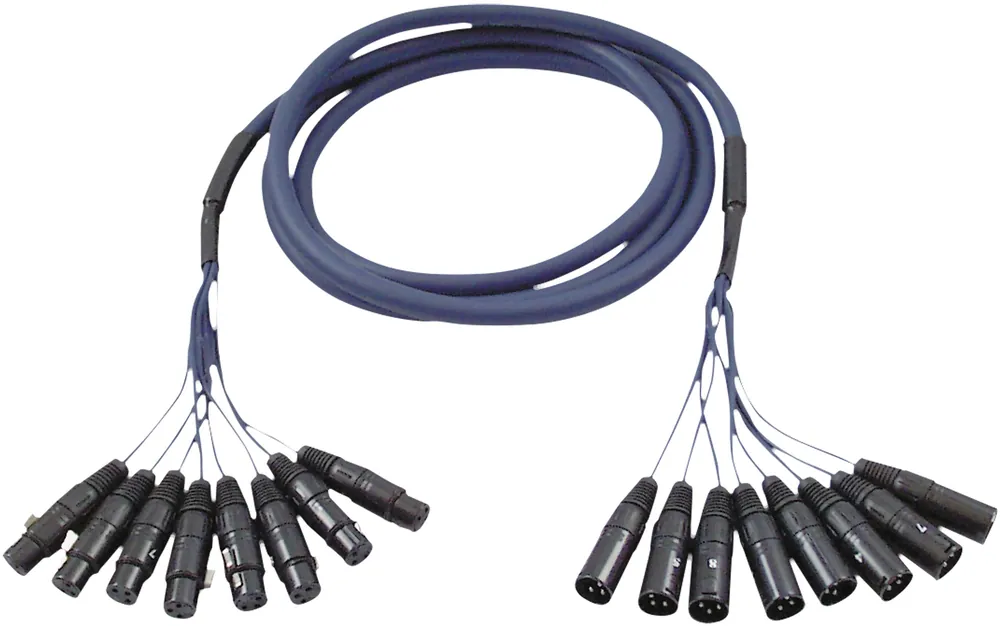 DAP-Audio FL60 – 8 XLR/M 3P auf 8 XLR/F 3P, 6 m Neue Kollektion