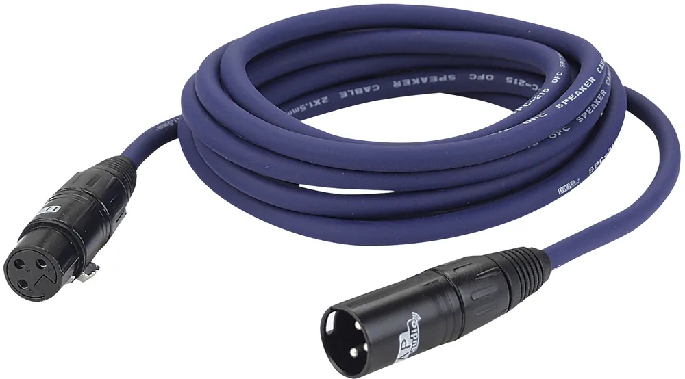 Must-Have DAP-Audio FS03 – XLR/F 3P auf XLR/M 3P – 2x 1,5 mm² 6 m