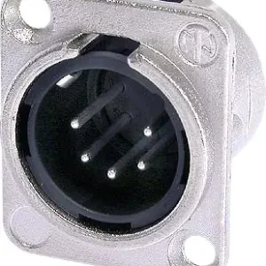 Solange Der Vorrat Reicht Neutrik NC5MD-L-1 - 5-pol XLR Chassisstecker male