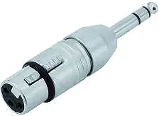 Neutrik NA 3 FP Adapter XLR(F)/Klinke(M) stereo Letzte Chance