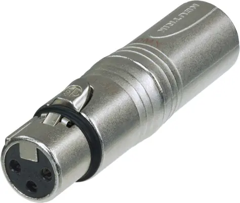 Neutrik NA3M5F - 3-pol male auf 5-pol female XLR Adapter Gratis Versand