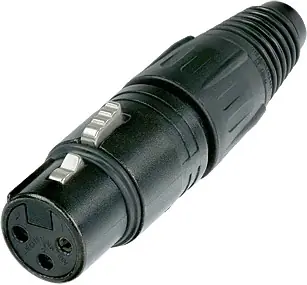 Top-Seller Neutrik NC3FX-B - 3-pol XLR Stecker female
