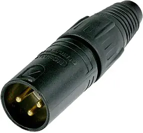 Mega-Angebot Neutrik NC 3 MXB XLR Stecker male schwarz