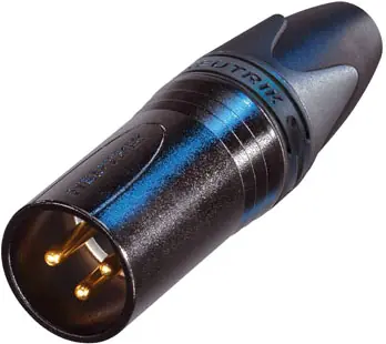Bestseller Neutrik NC3MXX-B - 3-pol XLR Stecker male