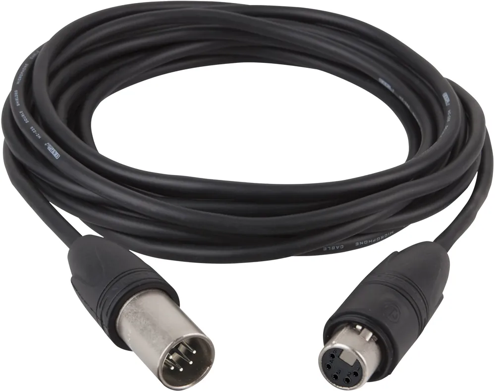 Kostenfreie Lieferung DAP-Audio FL83 – IP65 DMX/AES-EBU XLR/M 5P auf XLR/F 5P Neutrik XX HD 6 m