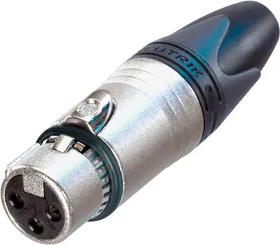 Neutrik NC3FXX-EMC - 3-pol XLR Stecker female Jetzt Kaufen